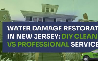 Water Damage Restoration in New Jersey: DIY Cleanup vs Professional Service